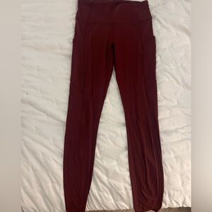 Lululemon Fast and Free High-Rise Tight 28” Legging with Pockets